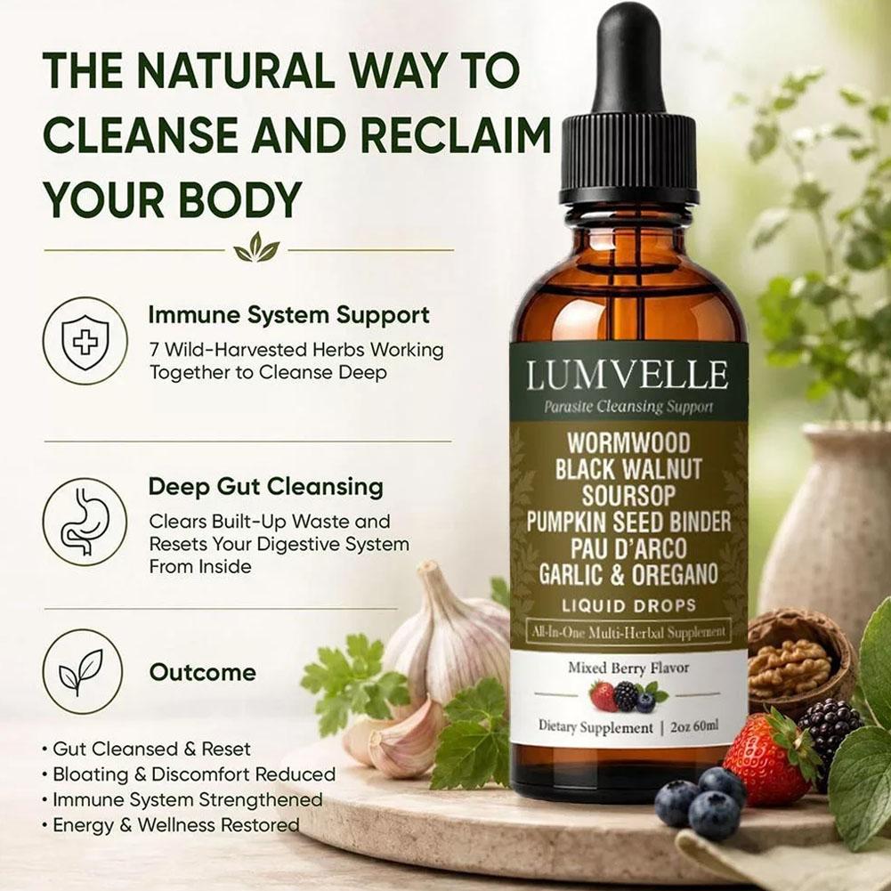 Herbal Wellness Liquid - 60 مل من قطرات الشيح العشبية