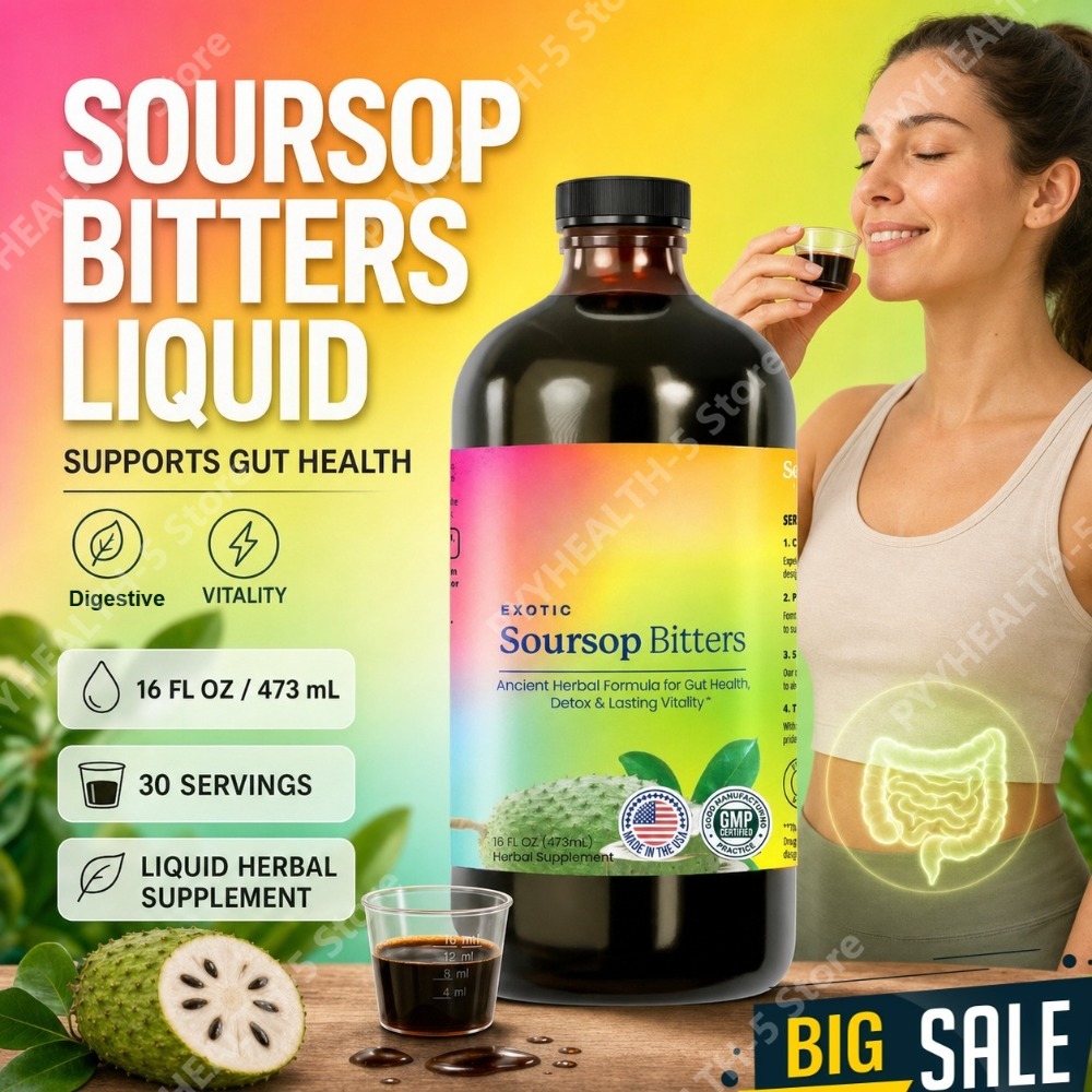 Herbal Wellness Liquid - مكمل سائل عشبي بالسورسوب المر، قطرات