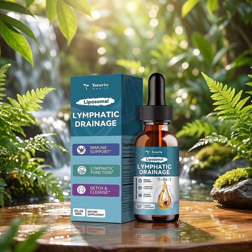 قطرات التصريف اللمفاوي الليبوز - مراجعة Herbal Wellness Liquid وسعره