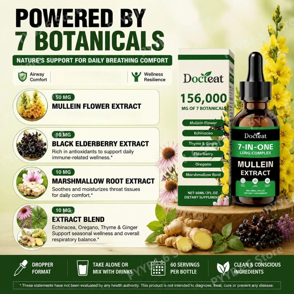 دوكتيت 7 في 1 قطرات خلاصة نبات - مراجعة Herbal Wellness Liquid وسعره