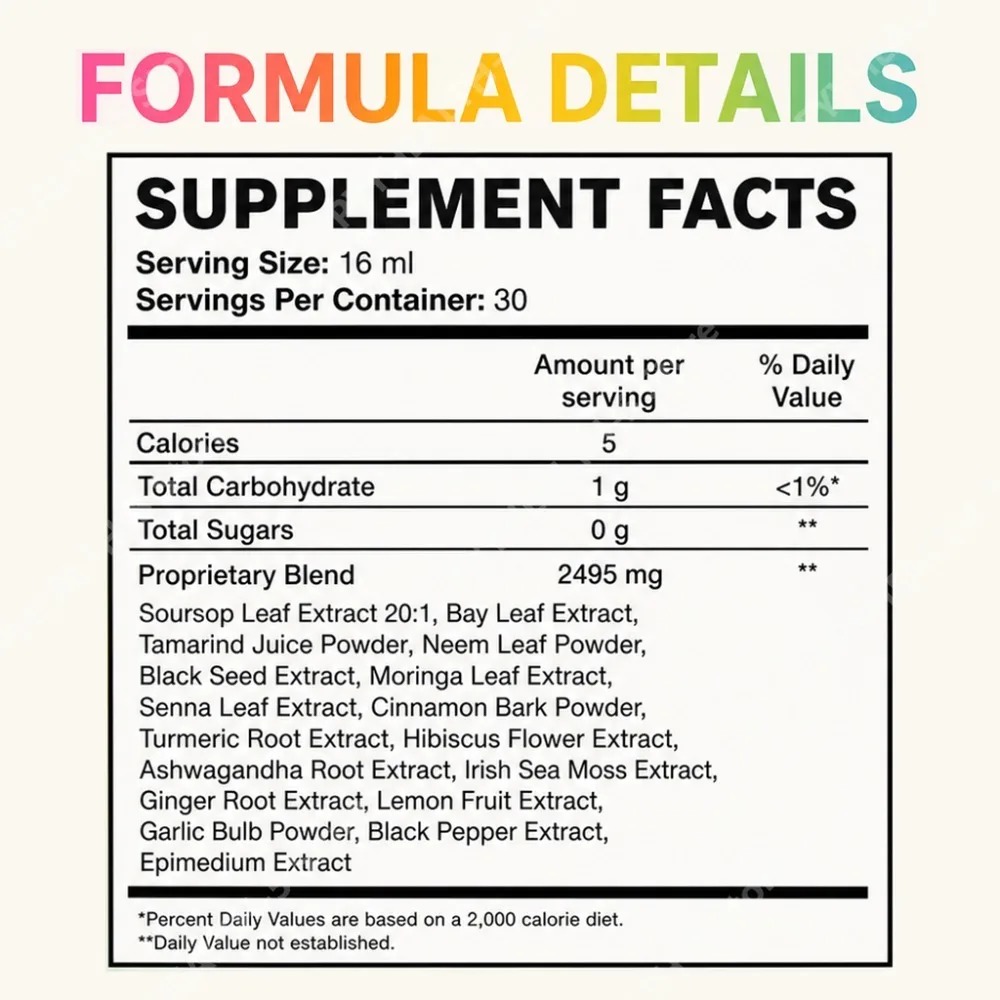 مكمل سائل عشبي بالسورسوب المر، - مراجعة Herbal Wellness Liquid وسعره