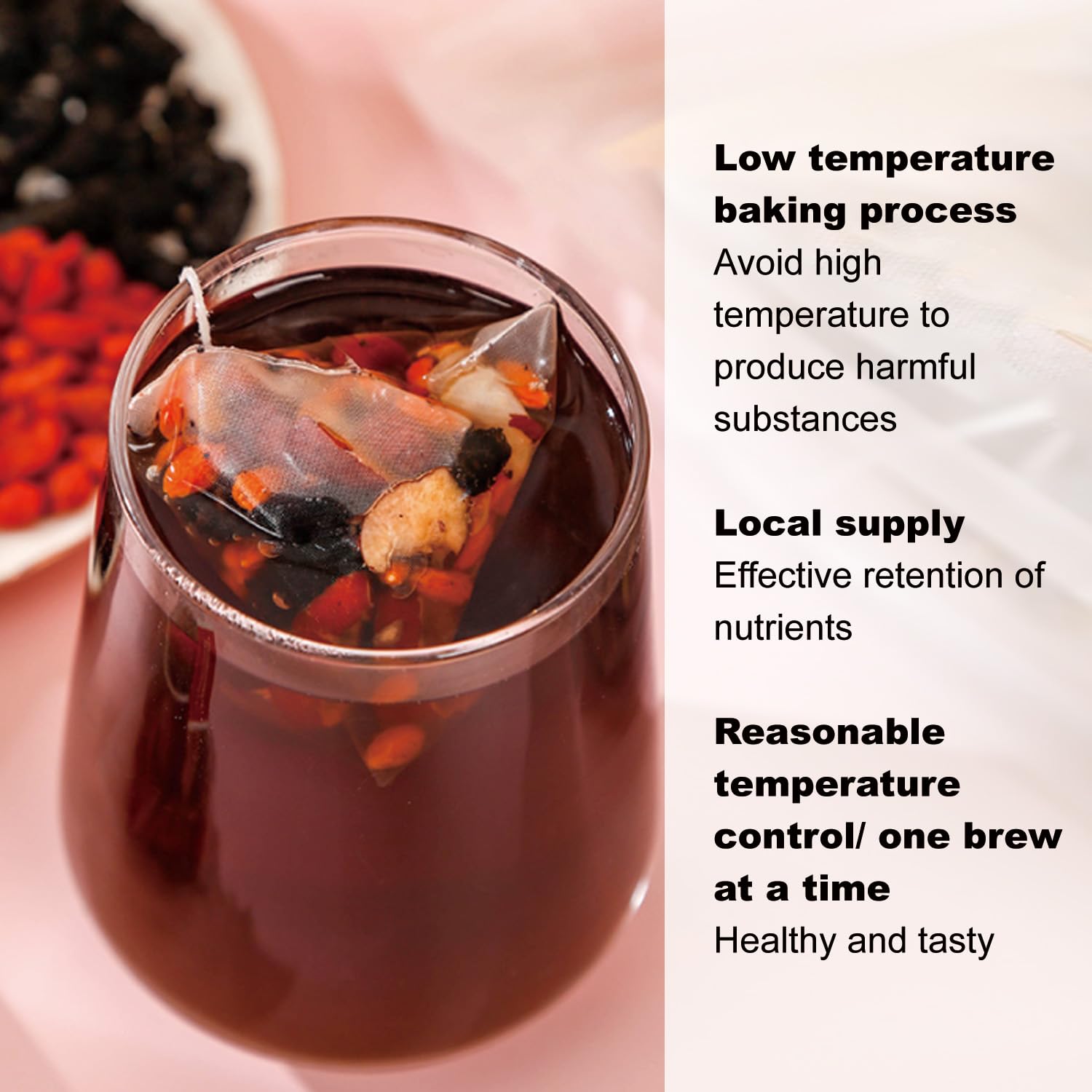 شاي الجينسنغ بخمسة كنوز شاي ال - مراجعة Herbal Wellness Products وسعره