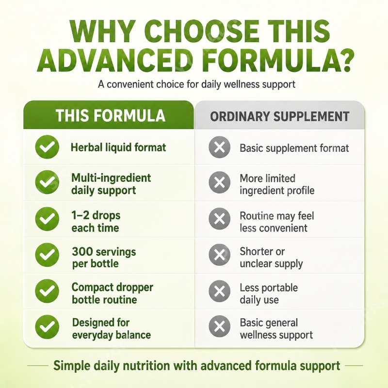قطرات سائلة عشبية من مستخلص أو - مراجعة Herbal Wellness Liquid وسعره