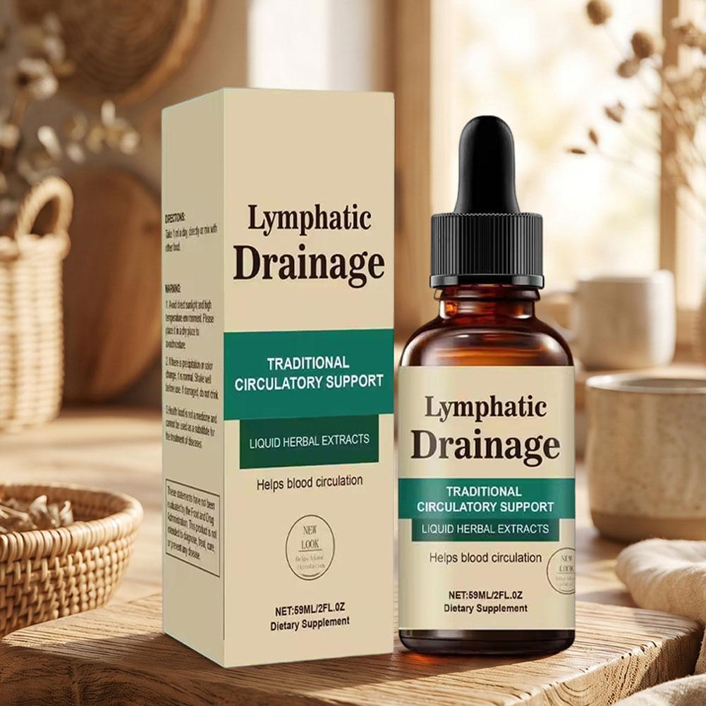 قطرات دعم الجهاز الليمفاوي، تر - مراجعة Herbal Wellness Liquid وسعره