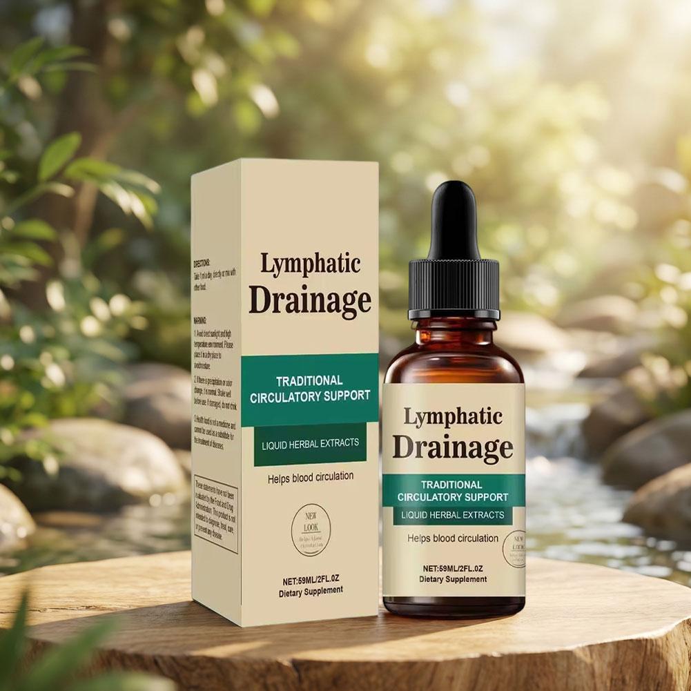 قطرات دعم الجهاز الليمفاوي، تر - مراجعة Herbal Wellness Liquid وسعره