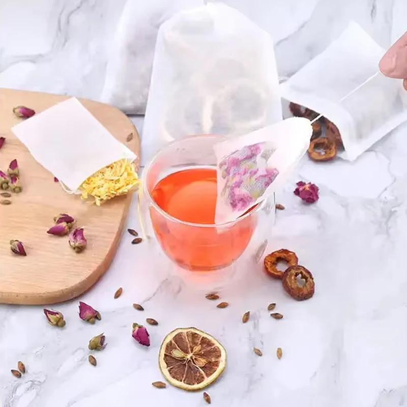 100 قطعة أكياس الشاي القابل لل - مراجعة Herbal Wellness Products وسعره