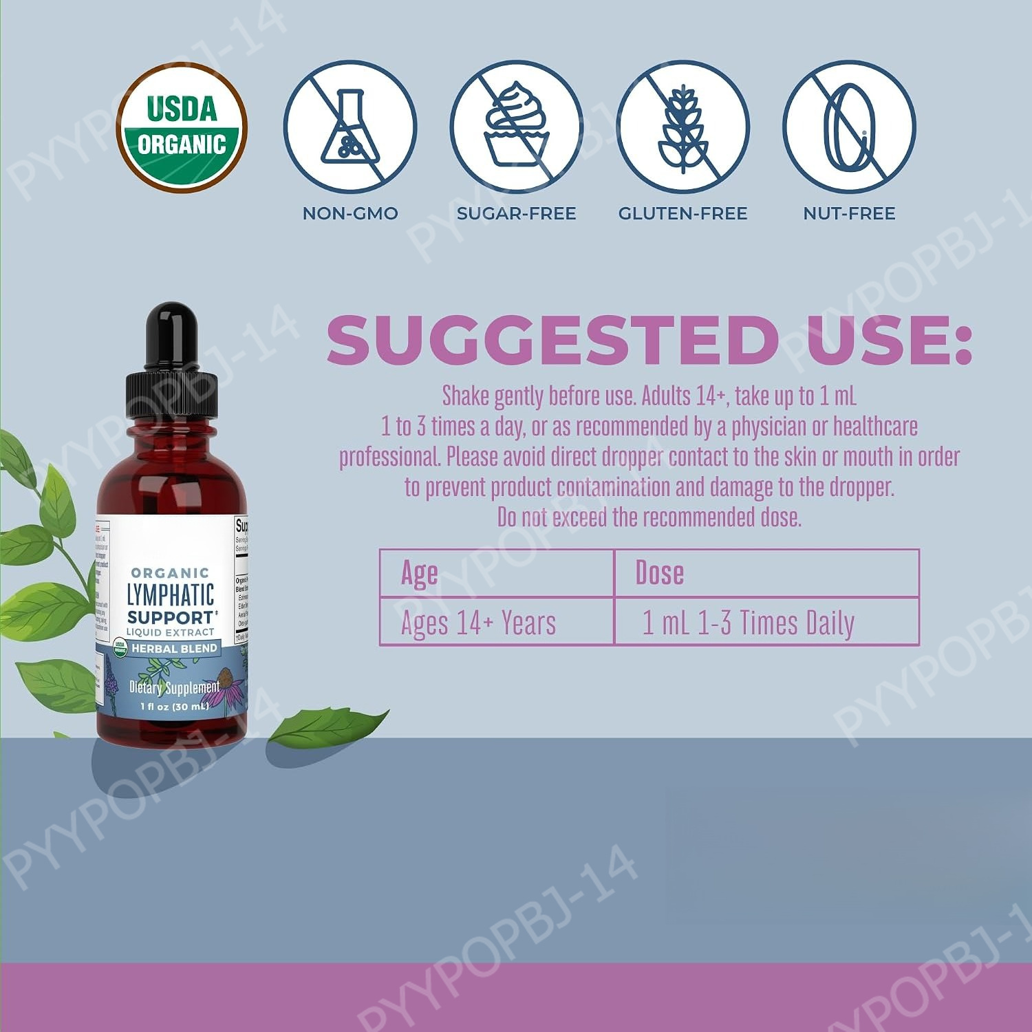 قطرات مستخلص عشبي سائل عضوي مع - مراجعة Herbal Wellness Liquid وسعره